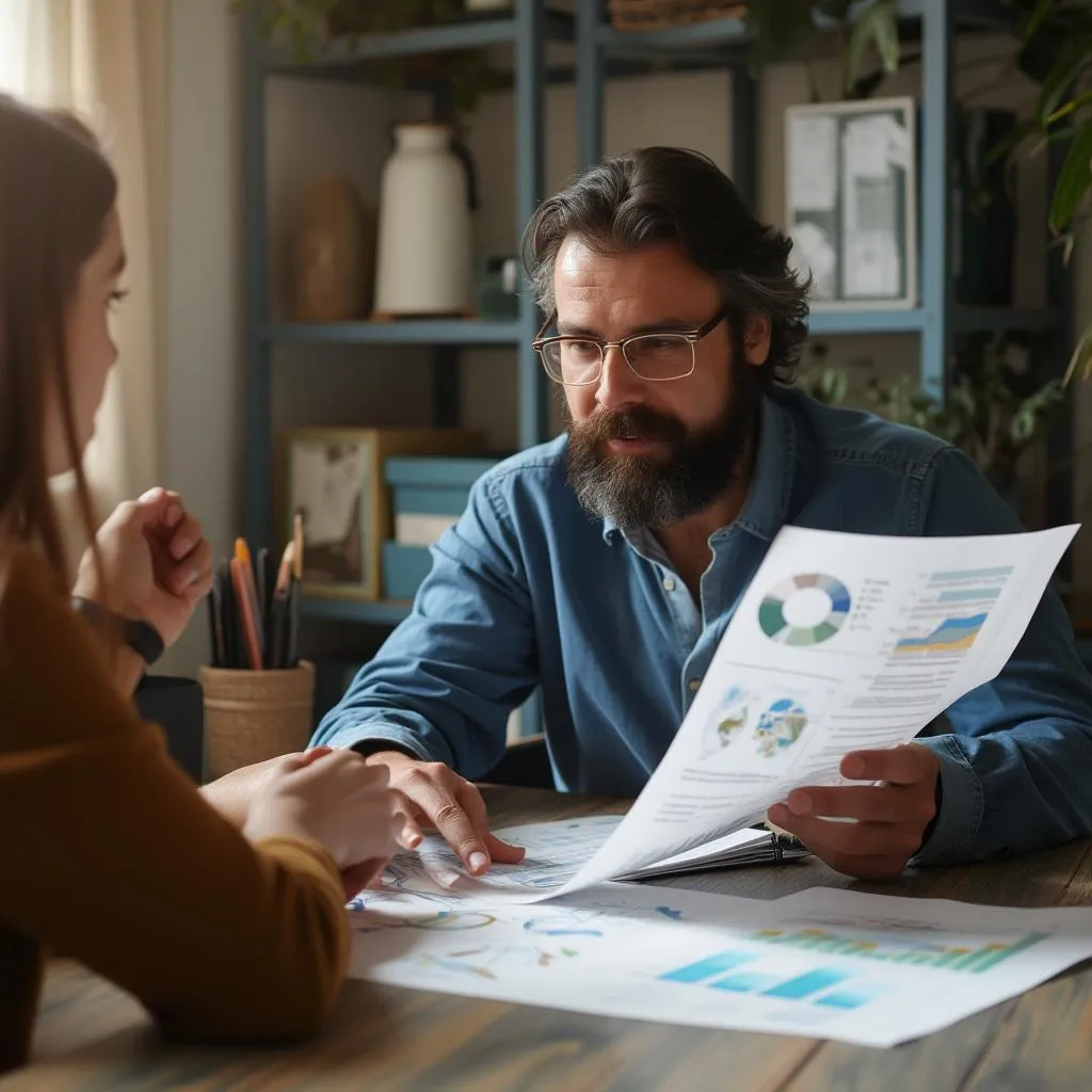 Sesión de coaching financiero individualizada en nuestras oficinas